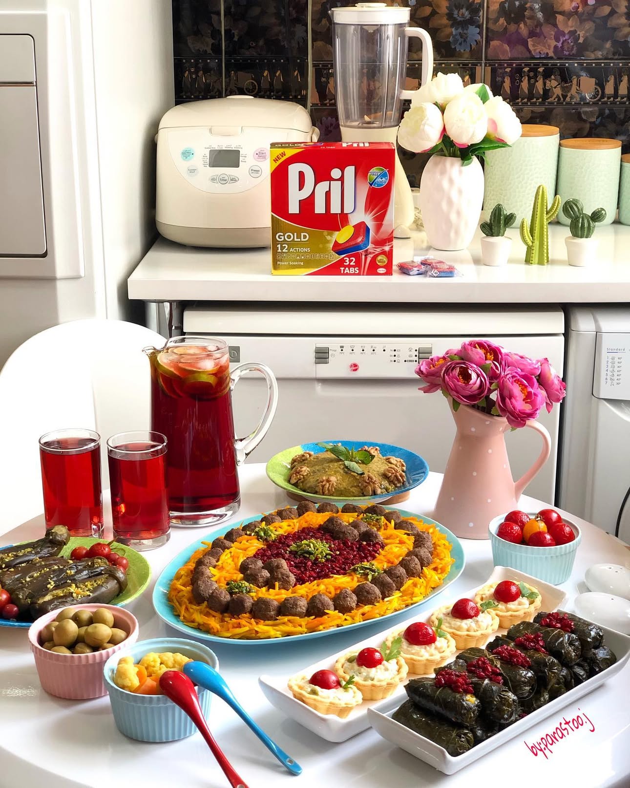 شیرین پلو خانگی به سبک پرستو جباری