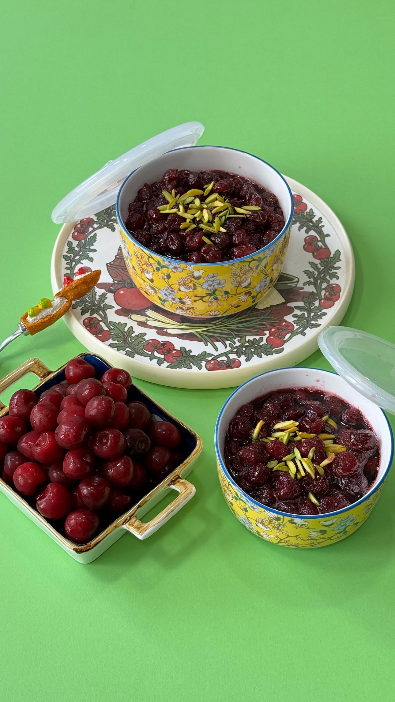 مربا گیلاس خانگی به سبک پرستو جباری