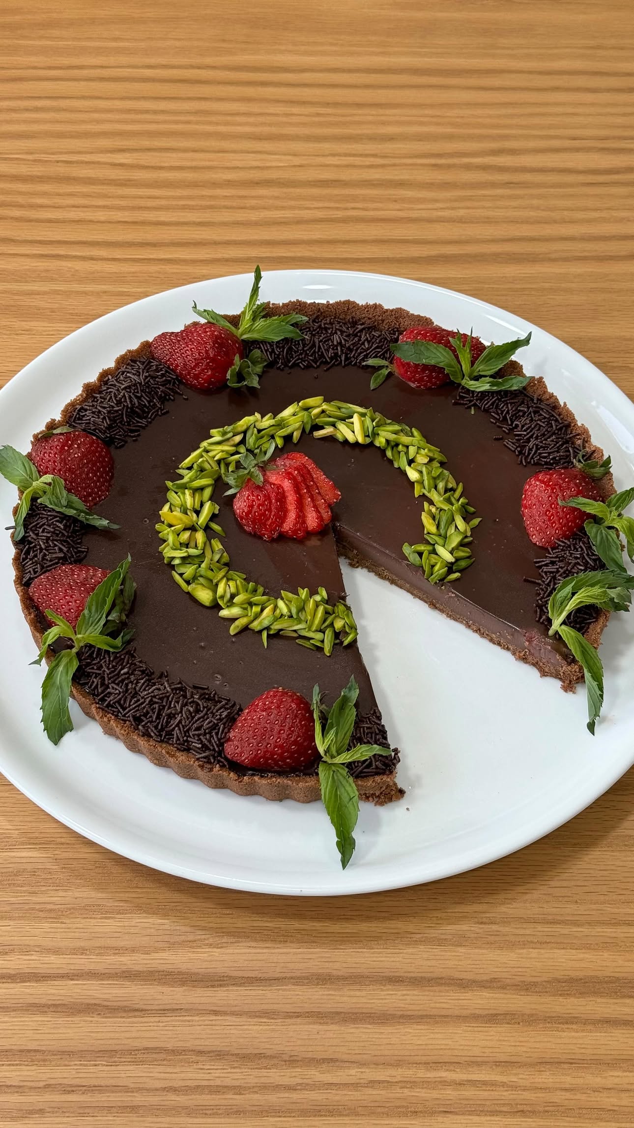 تارت شکلاتی خانگی به سبک پرستو جباری