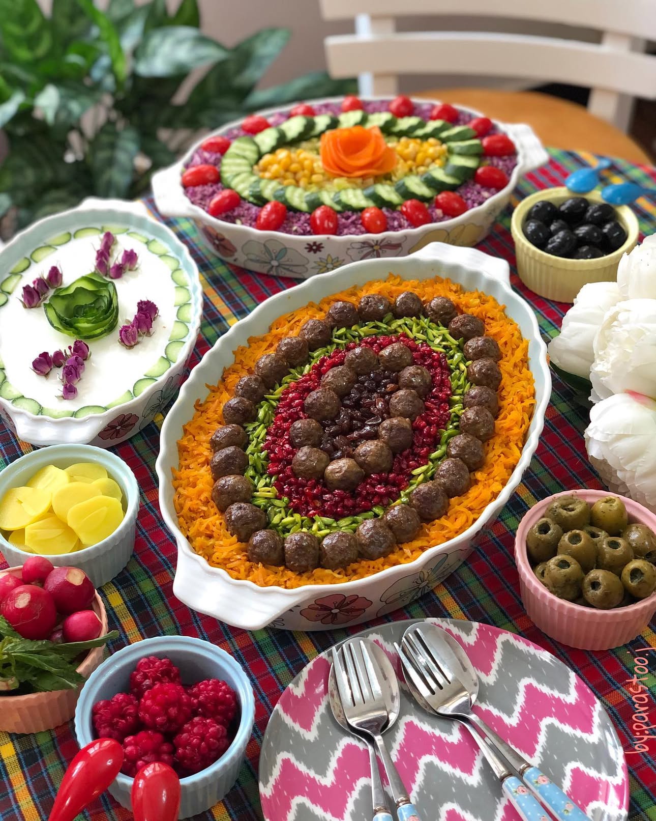 هویج پلو خانگی به سبک پرستو جباری
