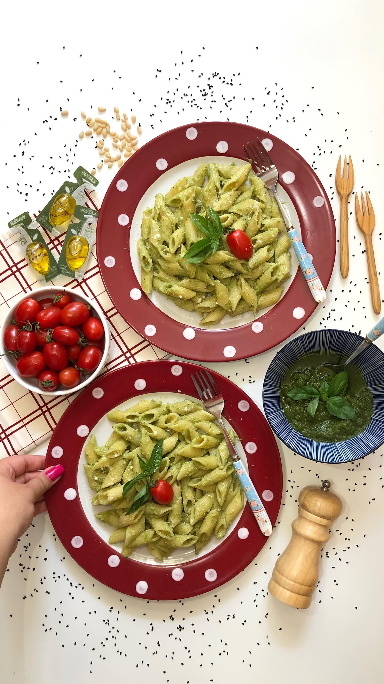 پاستا خانگی به سبک پرستو جباری
