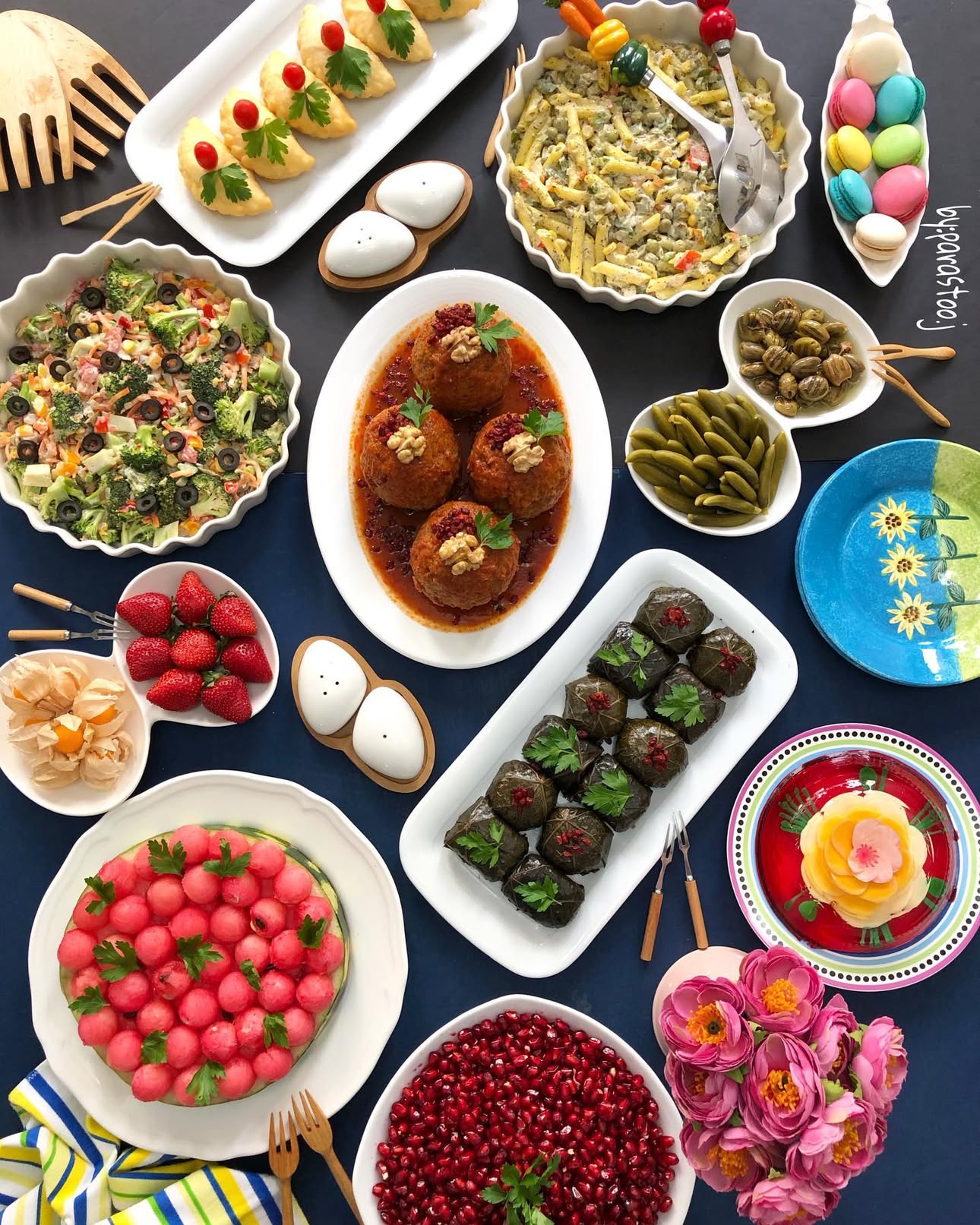 سالاد ماکارونی خانگی به سبک پرستو جباری