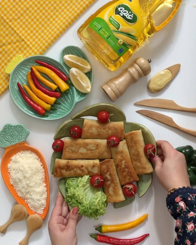 من اومدم با یک ویدئوی جذاب و خوشمزه😋🫔 خانگی به سبک پرستو جباری خانگی به سبک پرستو جباری