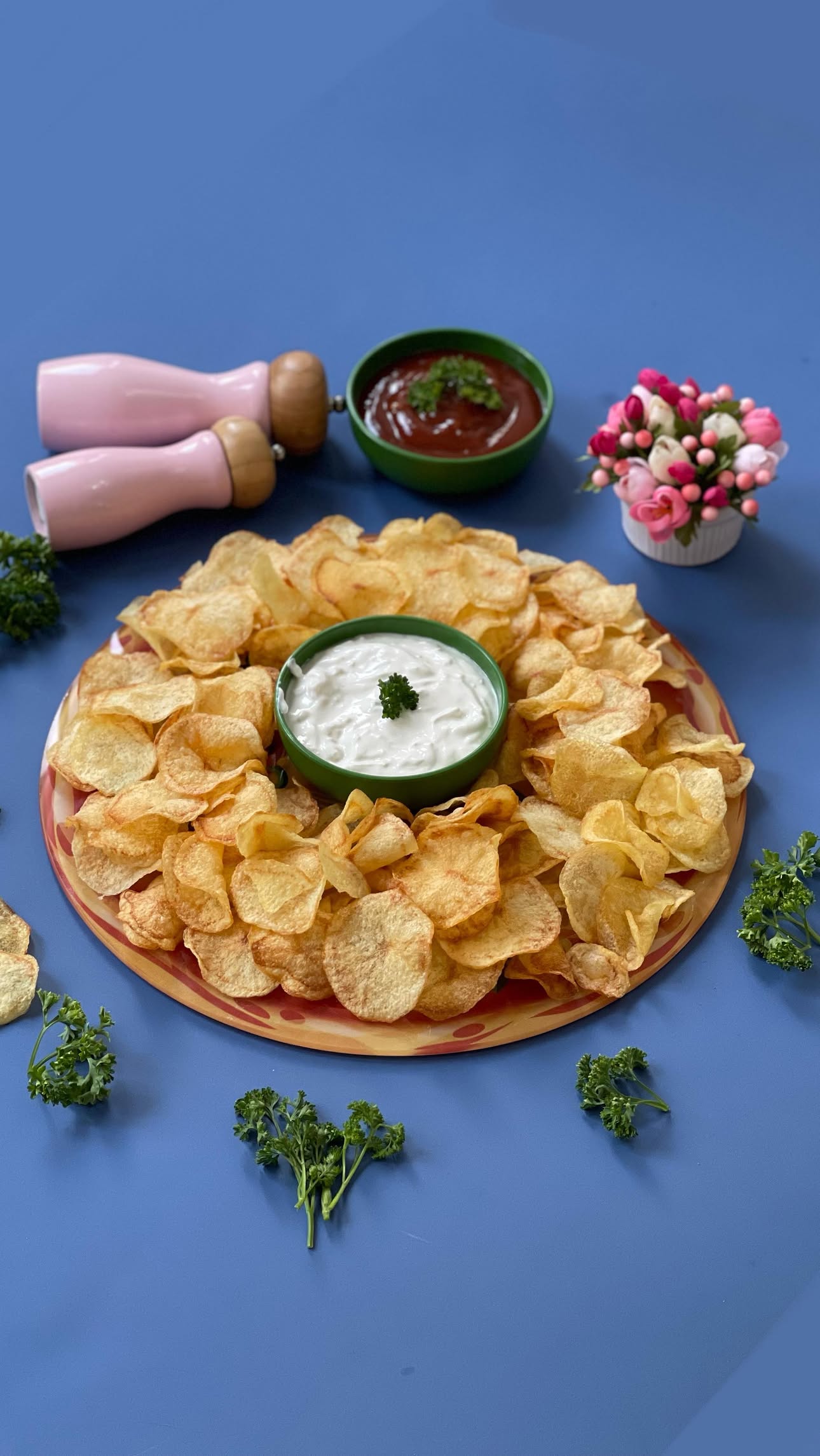 چیپس خونگی خانگی به سبک پرستو جباری