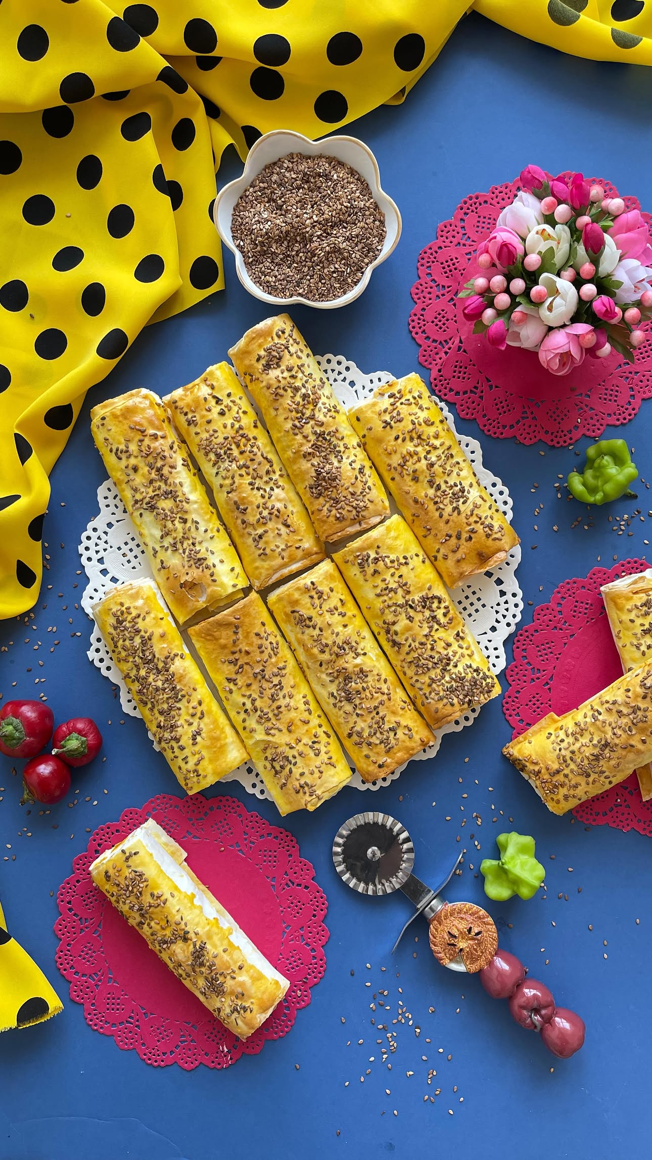 یه پیش غذای ساده ولی خوشمزه ست🤌🏻🤤 خانگی به سبک پرستو جباری خانگی به سبک پرستو جباری