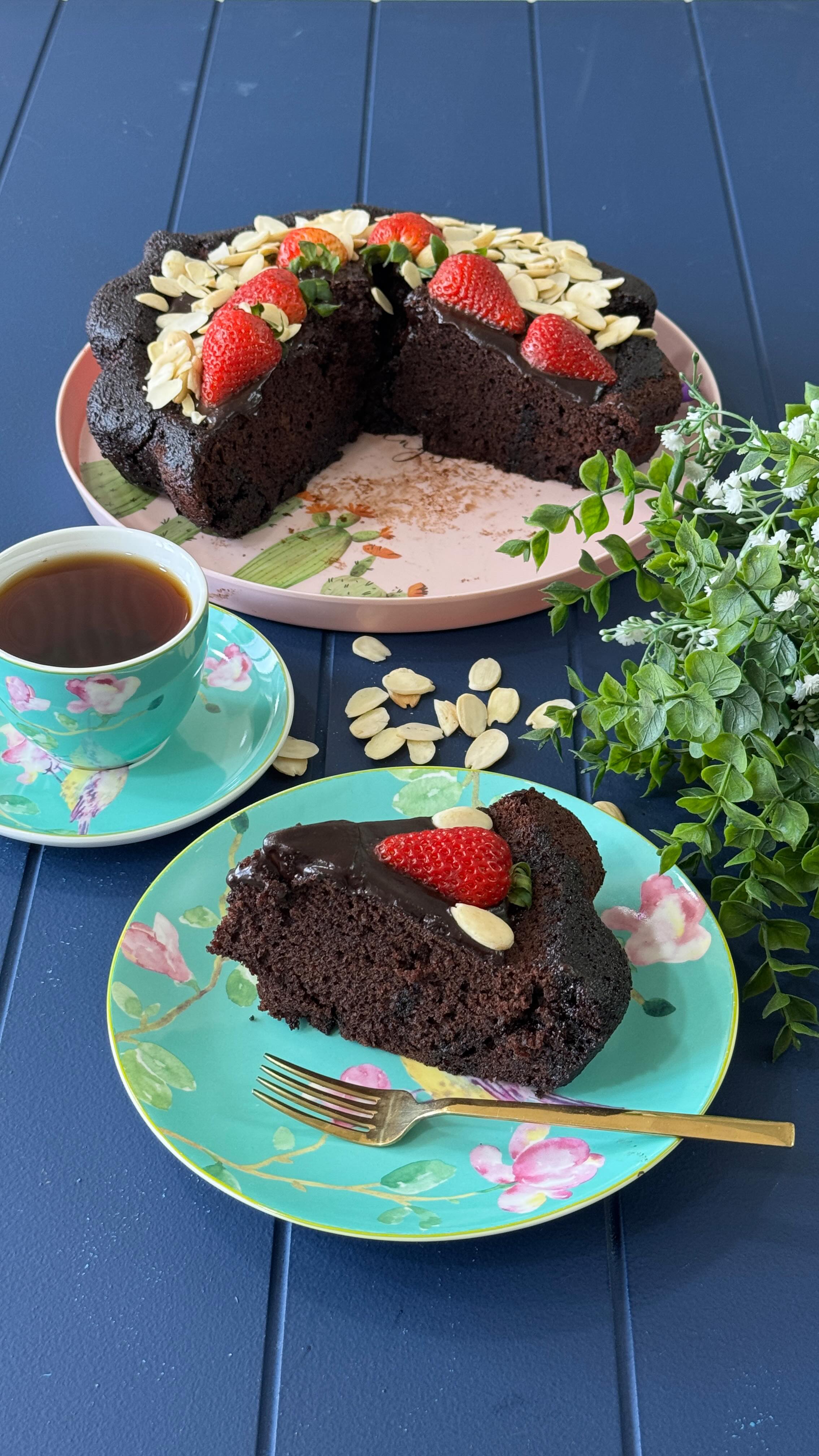 کیک خیس شکلاتی به سبک پرستو جباری
